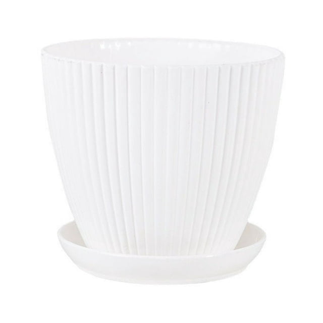 1 Set Plant Pot Strong Not Easily Deformed Fine Workmanship Modern Decorative Nursery Container Bonsai Accessories