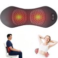 thumbnail image 1 of 3 in 1 Back Massager, Triple Fusion with Heat, Vibration & Traction Lifting for Sciatica, Relieve waist, 1 of 8