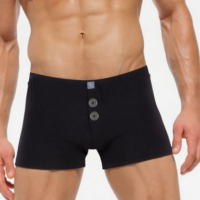 Men's Breathable Microfiber Trunks Underwear Covered Band Multipack Link Underwear Colorful Underwear for Men Men No Ride up Underwear Men Shorts for Men Mens Men Underwear Underwear Men Shorts Men