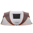 thumbnail image 3 of Echosmile White And Brown Pop Up Tent For 5-8 People, 3 of 12
