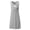 Gris, variante sur Robe Débardeur Sans Manches à Rayures Imprimées pour Femmes Enceintes Allaitement Été Vêtements de Nuit de Maternité