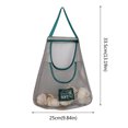 thumbnail image 3 of Oleegame 1 Pce Sac de Rangement pour Produits Ménagers Fruits et Légumes Sac Double en Maille Sac Pliable Sac de Courses Sac Réutilisable Sac de Rangement Recyclé Sac Double, 3 of 8