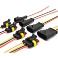thumbnail image 4 of 1PC 12V 1Pin-6PIN Cable Wire Connector Plug Waterproof Sealed For Electrical Car, 4 of 5