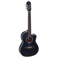 thumbnail image 2 of Performer Series Solid Top Thinline Crossover Acoustic-Electric Nylon Classical Guitar with Bag, 2 of 4