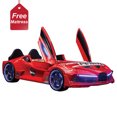 thumbnail image 2 of Red Aero Premium Race Car Bed with Mattress, 2 of 2