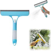 Multifunction Window Cleaning Tool Multipurpose Silicone Window Cleaner With Water Spray Function Glass Door Shower Squeegee Car Home Kitchen Household Wiper Cleaning Squeegee Dish Soap Kitchen Set