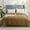 Khaki #4, variant on Skimsklo Washed Cotton Quilt Cover Set for Dorm Bed 173X229Cm | Soft Breathable Double-Sided Bedding Cover for Students - Reversible Comforter Cover for Home Bedroom Decor, Twin Full Size, Fade Resi