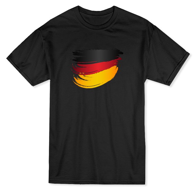 Germany Flag Stroke Men's T-shirt