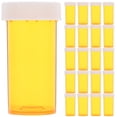 thumbnail image 1 of Raindrops 25pcs Empty Medicine Bottle 8 dram Travel Container Protective Holder, 1 of 8