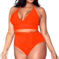 thumbnail image 1 of LSLJS Maillot de Bain Taille Haute pour Femme Grande Taille, 1 of 8