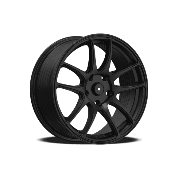 Set of four (4) YKW JA3 rims - 18x8 inch Gloss Black alloy wheels for 2015 - Present Mercedes-Benz C-Class