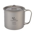 thumbnail image 1 of MesaSe Pot de Camping 600 ml Grande Capacité Pot en Titane Portable Tasse d'Eau Polyvalente pour l'Extérieur avec Couvercle Sac en Filet pour Camping Randonnée Activités de Plein Air, 1 of 9