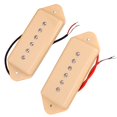 thumbnail image 2 of lionlar Soapbar P90 Guitar Pickup Neck&Bridge for LP Guitar Replacement Cream, 2 of 8