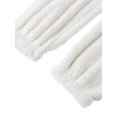 thumbnail image 2 of Opperiaya Women Plush Casual Pants, Elastic Leg Simple Style Solid Color, 2 of 6