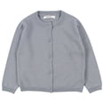 thumbnail image 5 of Toddler Candy Color Cardigan , Solid Color Winter Sweater For Boys/Girls ,0,3 Years, Super Soft, Gray 5 Years, 5 of 5