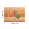 thumbnail image 3 of Oefntac Placemats Thanksgiving Day Fall Themed Linen Placemat Insulation Mat Fall Themed Printed Kitchen and Home Dining Table Mat, 3 of 6