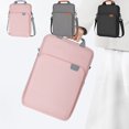 thumbnail image 1 of RRJ 3Pcs Laptop Bag, Lightweight Waterproof Polyester Shoulder Messenger Bag, 9.7-11 Inch Tablet Sleeve Case for Notebook Computer, Travel Office Work Commute, 1 of 9