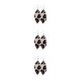 thumbnail image 4 of QualitChoice Leopard Print Earrings Body Decoration Water Drop Ear Dangles Birthday Gift Type 13 3Set, 4 of 6