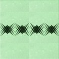 thumbnail image 1 of Ahgly Company Tapis d'Intérieur Lavable en Machine Carré Vert Menthe, 4 Pieds Carré, 1 of 7