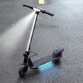 thumbnail image 3 of WEELMOTION Ranger Foldable Electric Scooter for Kids, 150W Motor, Lightweight Aluminum Frame, Dual Brakes, Big LED Display, Head & Bar Lights, Multicolor Pedal Lights, UL2272 Certified –Black, 3 of 12