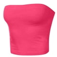 thumbnail image 5 of Tube Tops, Womens Solid Color Sports Summer Fashion Casual Tube Tops, 5 of 5