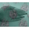 thumbnail image 4 of oneOone Viscose Chiffon Fabric Leaves|Floral & Paisley Block Printed Craft Fabric BTY 42 Inch Wide, 4 of 4