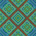 thumbnail image 1 of Ahgly Company Machine Washable Indoor Square Transitional Purple Jam Purple Area Rugs, 5' Square, 1 of 7