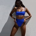 thumbnail image 1 of Women's Bikini High Waisted Tummy Control Two Piece Swimsuit Sling Swimwear, 1 of 5