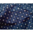 thumbnail image 4 of oneOone Silk Tabby Fabric Circle Block Print Fabric BTY 42 Inch Wide, 4 of 4