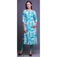 thumbnail image 4 of Bimba Kurti Imprimée à Manches 3/4 Tenue d'Été Kurta Tunique Droite pour Femmes, 4 of 6