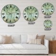thumbnail image 4 of Designart 'The birch Forest II' Traditional wall clock, 4 of 4