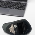 thumbnail image 4 of Anker Ergonomic Vertical Mouse, Optical USB Wired & Wireless 2.4GHz+BT, Comfortable Design for Home/Office/Gaming, Plug & Play, Windows Compatible, Black, 4 of 7