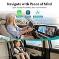 thumbnail image 3 of 3in1 OTTOCAST Baby Car Camera &Wireless CarPlay+Android Auto  Adapter,1080P HD Rear Seat Monitor Display on Car Screen,150°Wide Angle No-Glow Night View, Safety for Kids & Infants, 3 of 13
