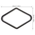 thumbnail image 2 of Raindrops 2 Pcs Support de Boule de Billard Noir pour Accessoires de Table de Billard à 9 Boules Design Durable, 2 of 8