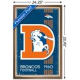 thumbnail image 3 of NFL Denver Broncos - Retro Logo 14 Wall Poster, 22.375" x 34", 3 of 5