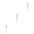 thumbnail image 1 of Thinsony Lightweight And Portable Macrame Planter Wall Hanging Basket Versatile Solution white 22-3 3Set, 1 of 6
