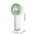 thumbnail image 3 of RoamHome USB Rechargeable Mini Misting Fan – Portable, Humidifying & Cooling for Beach, Office, Home; Perfect for Summer, Travel, Learners & Outdoor Enthusiasts., 3 of 6