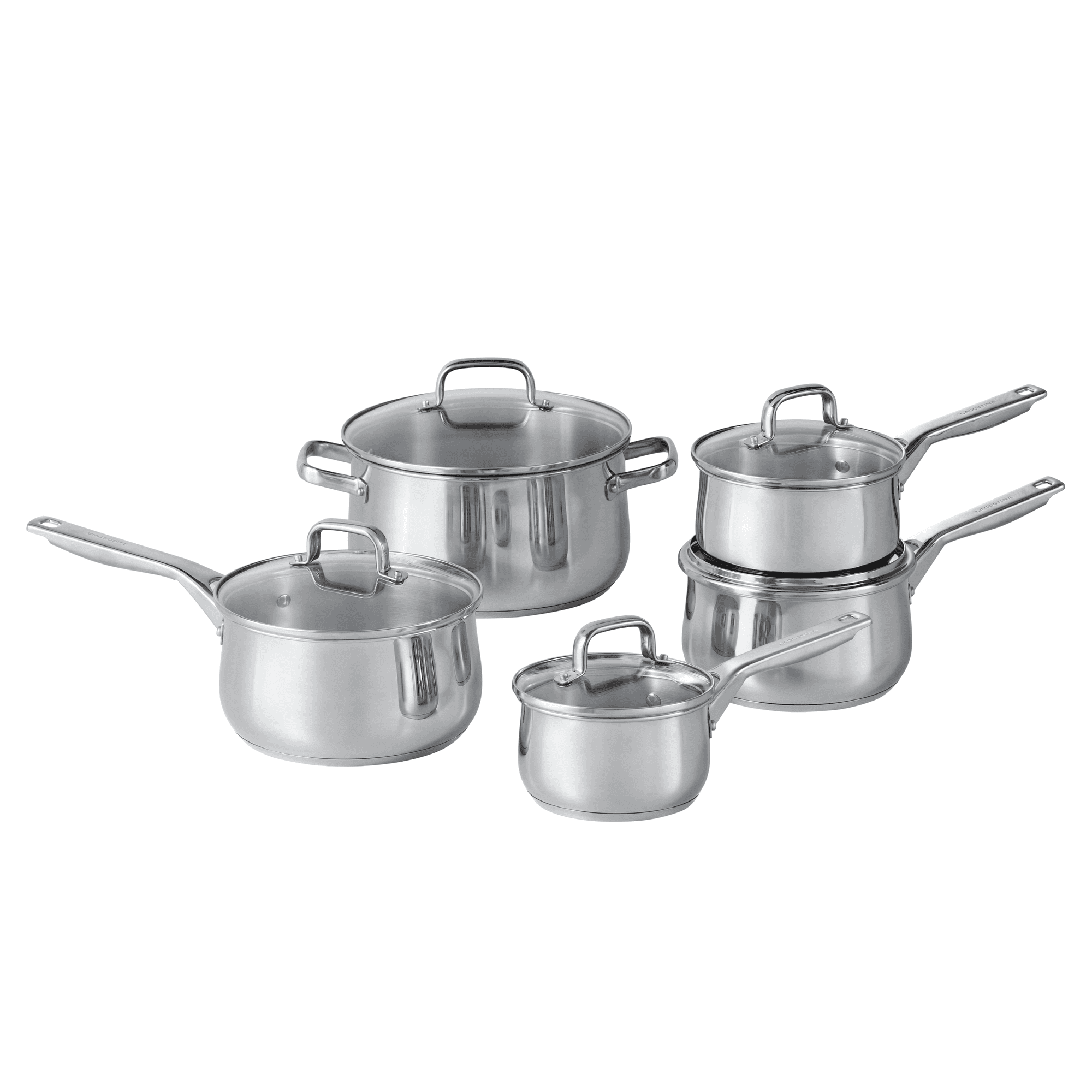Lagostina Classico Stainless Steel 10-Piece Cookware Set - Walmart.ca