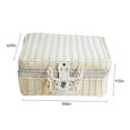 thumbnail image 3 of Boîte de Rangement pour Photos, Boîte de Rangement Imitation Rotin, Organisateur Rétro Portable pour Photographie de Mariage et Déco Maison, 3 of 7