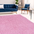 thumbnail image 3 of Tapis Nouveau Flokati 1400 gr de 5' x 8', Rose Pastel, 3 of 7