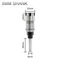 thumbnail image 3 of Yeacher Spring Steel 8mm Shank Router Bit Extension Rod Milling Cutter Extender Collet Holder Adapter with ER16-8 8mm Collet Chuck, 3 of 8
