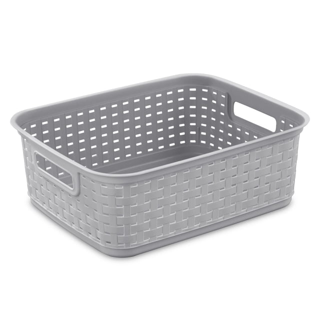 Panier d'aspect osier Sterilite