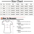 thumbnail image 3 of CEHVOM Woman Ladies Dropped Shoulder Sleeves Loose Short Sleeve Top Pullover Tops, 3 of 8