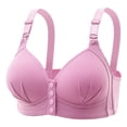thumbnail image 1 of UPPADA Clearance Pallets for Sale Plus Size Front Button Bras for Women Sports Bras Full Coverage Soft Sleep Wirefree Bras Push Up Bra Seamless Comfort Supportive Bras Plus Size Everyday Bra, 1 of 2