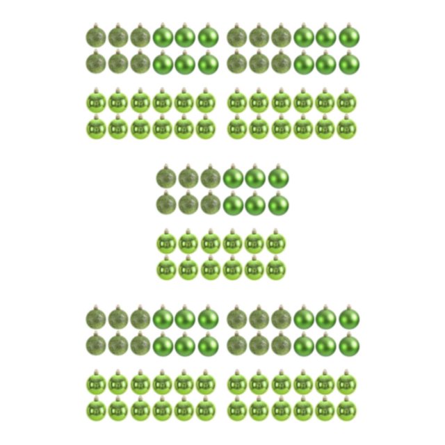 relayinert 24pcs/set Wide Application Wedding Party Home Decor Durable And Reliable fruit green 5Set