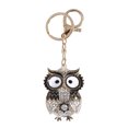 thumbnail image 1 of XZNGL New Creative Animal Series Big Eye Owl alloy Diamond Keychain, 1 of 8