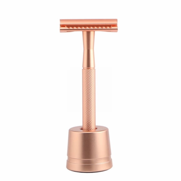 Shave Clearance, Bradem Single Edged Shaver for Women a Shaver for Shaving Sensitive Skin on the Body Legs and Bikini Areas, Electric Shaver Clearance Sale! 1X Single-Edge Razor, Gold, One Size
