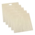 thumbnail image 1 of 5 Pcs Sacs pour Grille-Pain Réutilisables pour Grilled Cheese Sandwich Antiadhésifs Résistants à la Chaleur, 1 of 6