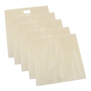5PCS Toaster Bags Reusable For Grilled Cheese Sandwich Non-Stick Heat Resistants
