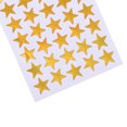 thumbnail image 3 of KUIZAP 10 Sheets 15mm School Teacher Office Merit Reward Gold Star Self-adhesive Stickers(Red), 3 of 7
